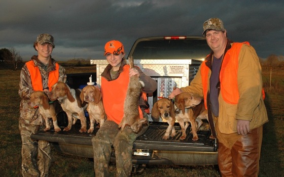 Rabbit hunting Hunt and Learn at Charlie Elliott (DNR)