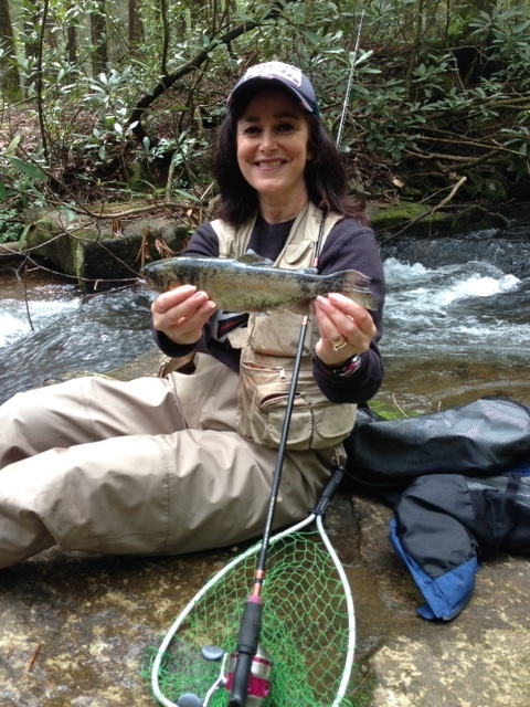 Trout Fishing on Dukes Creek