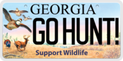 Go Hunt Bobwhite Quail Deer Tag