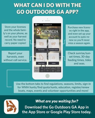 Go Outdoors Georgia app