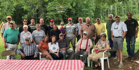 Here's most of the Region 4 reunion gang (Special from Wanda Granitz)