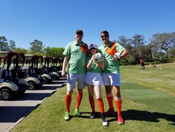 FootGolf players at Brazell's Creek