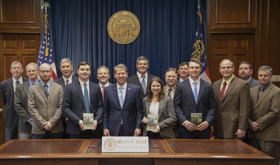 This year's Forestry for Wildlife Partners with Gov. Kemp and DNR leaders