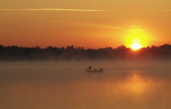 Fishing at Rocky Mountain PFA