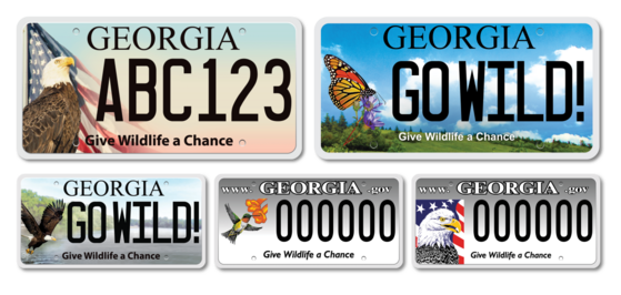 DNR nongame wildlife license plates