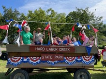 Hard Labor Creek July 4th parade 