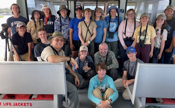 Camp TALON group en route to adventure (DNR)