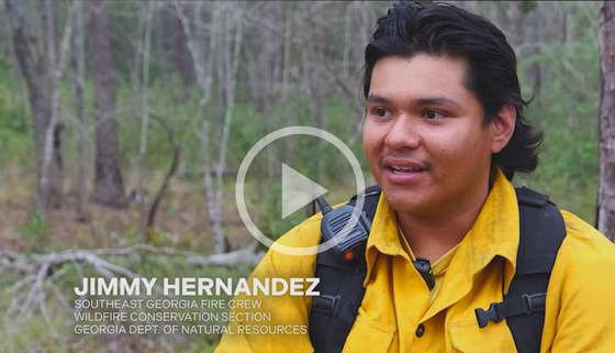 "Young Fires" interview with DNR fire crew member Jimmy Hernandez (Magic Kumquat Productions)