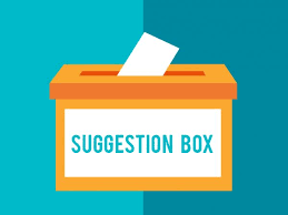 suggestion box