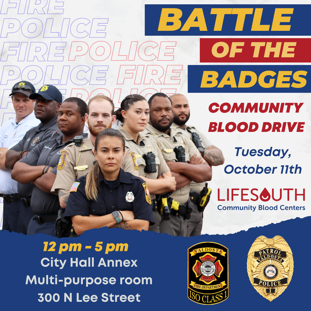 Battle of the Badges Community Blood Drive