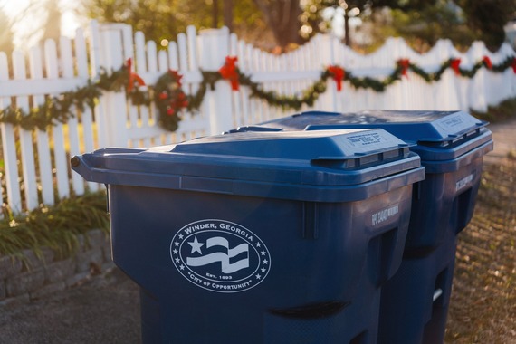 Trash cans