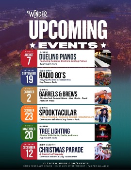 Winder fall events poster