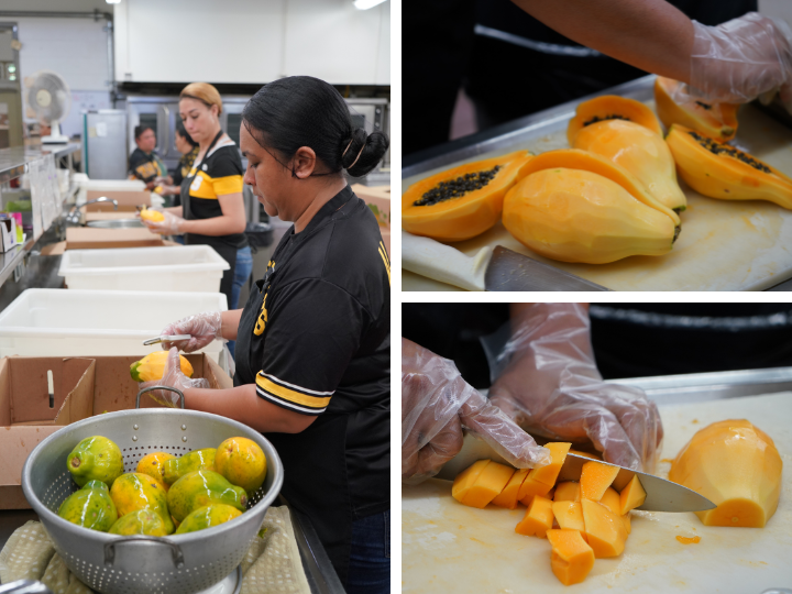 Nanakuli papaya prep