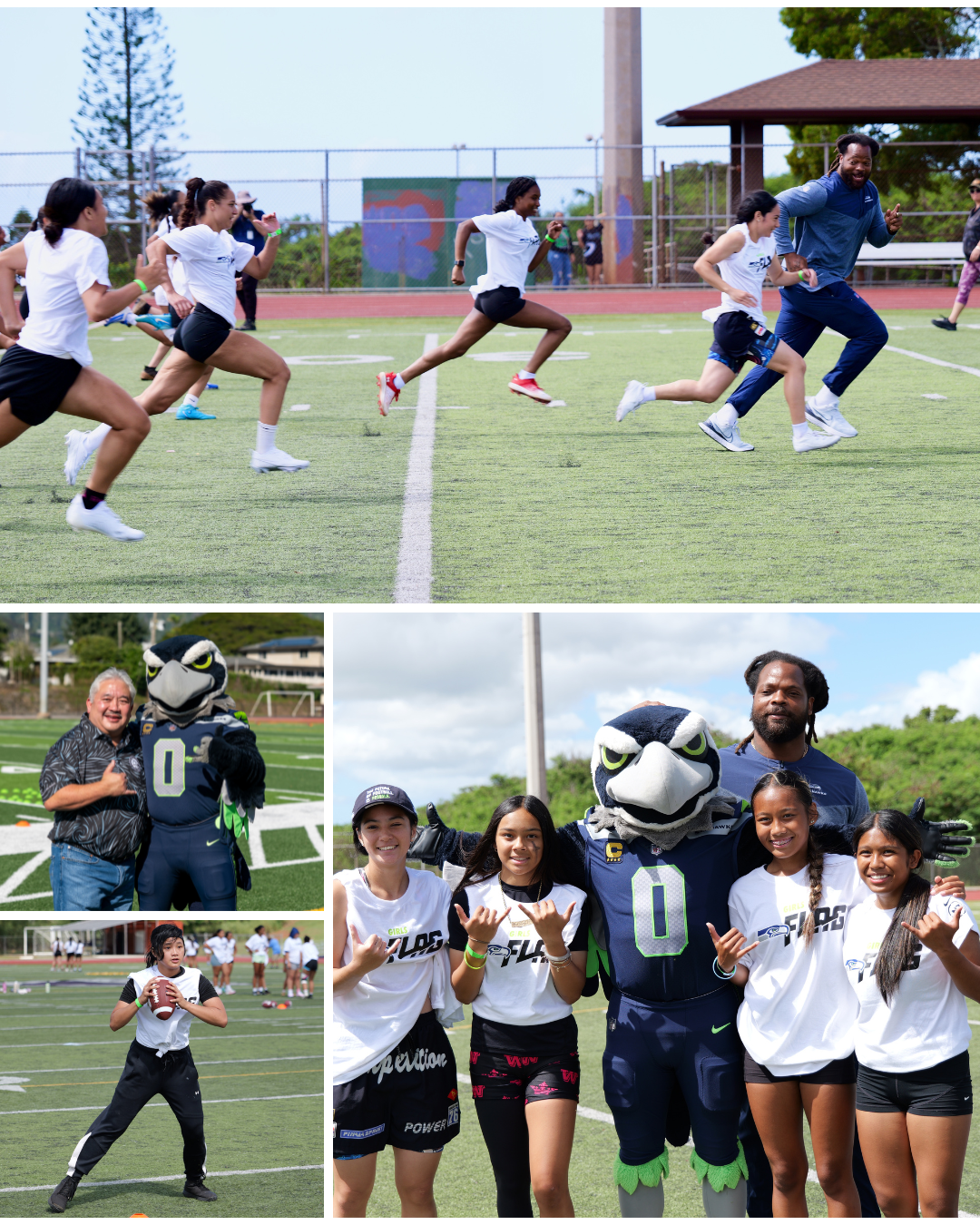Seahawks clinic