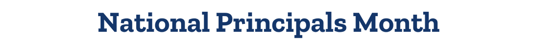 National Principals Month