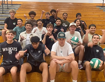 Konawaena High boys volleyball team
