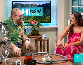 Kealakehe HS teacher Justin Brown on HI Now Daily