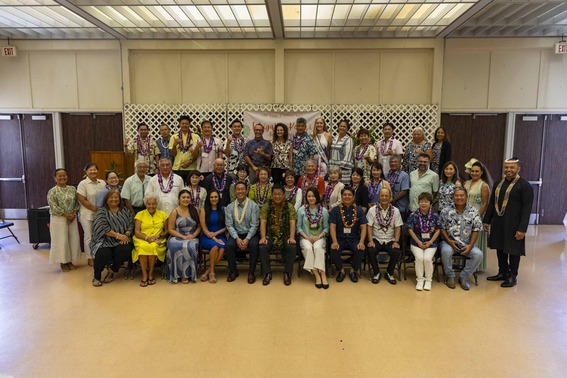 Kauai-Ishigaki Sister City Luncheon - group photo
