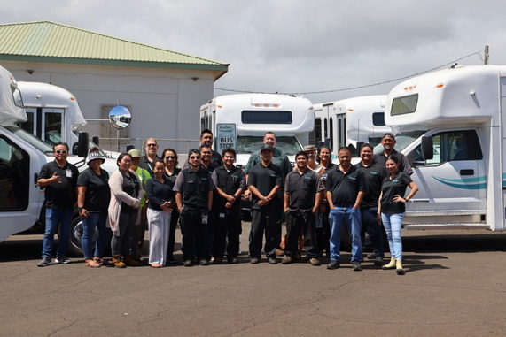 Kauai bus team membes 