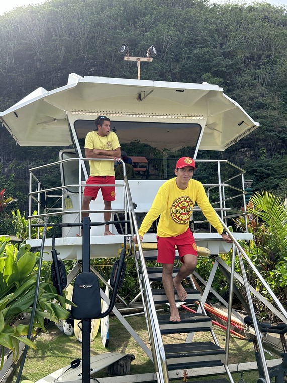 Haena lifeguards