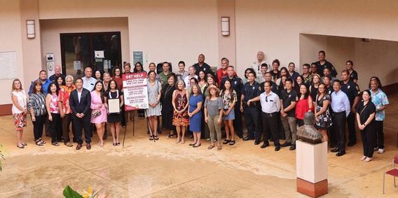 Human Trafficking Awareness Campaign - Group Photo