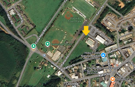 Map of 4750 Kahau Road, Kapaa