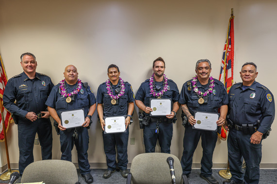 April EOM at Police Commission group photo