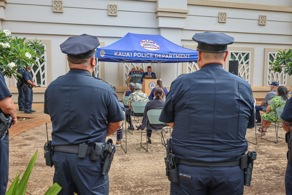 Police Week ceremony photo