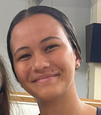 Kehakeha Lawhead, 17, is approximately 5 feet 11 inches tall and weighs 170 pounds.