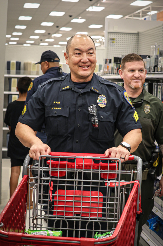 Eight Kaua‘i first responder agencies participated in the event this year – and the kids weren’t the only ones smiling.