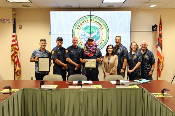 Fire Commissions with KFD Admin staff