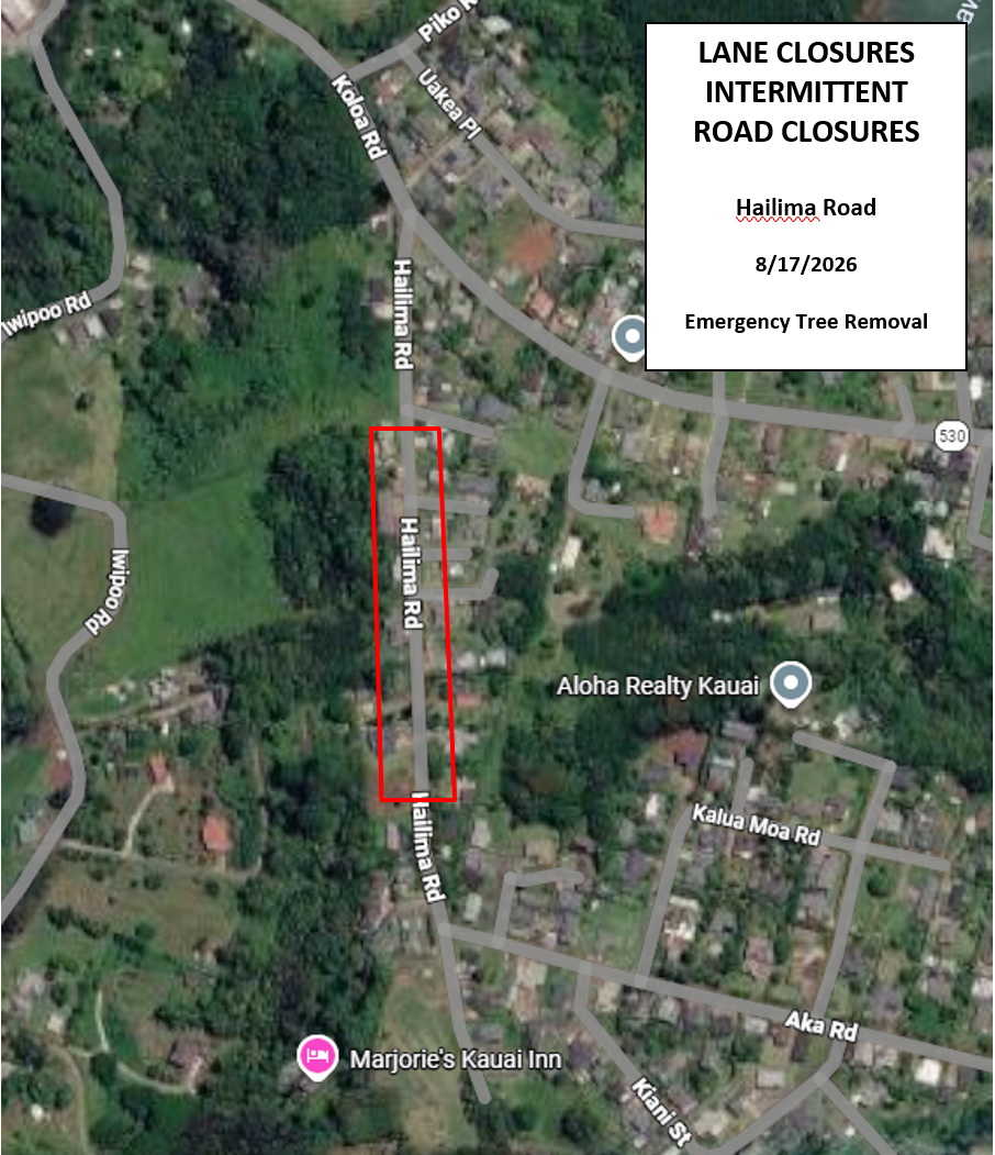 Map of tree trimming area.  ###