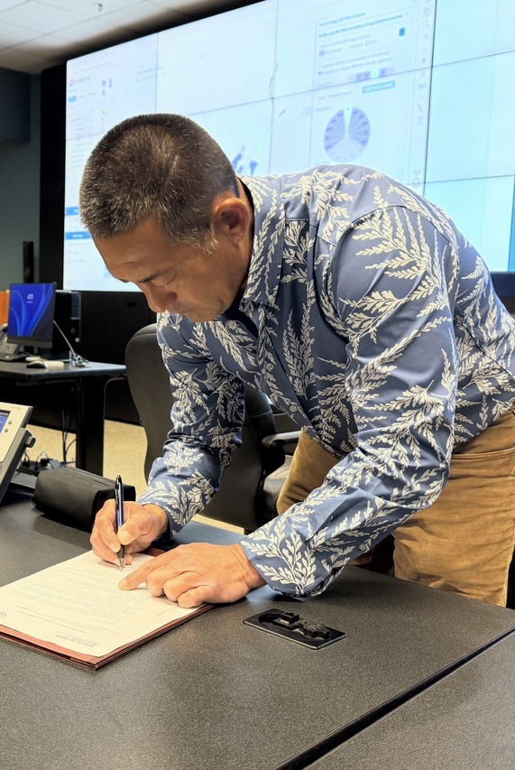 Mayor Kawakami has signed an emergency proclamation in anticipation of severe weather.