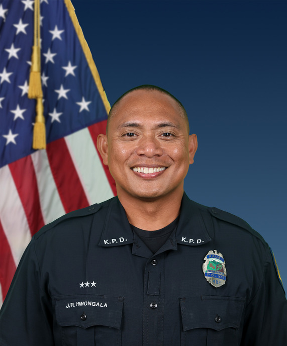 KPD Officer Joseph Himongala is recognized as the Hawai‘i State Law Enforcement Officers Association Officer of the Year
