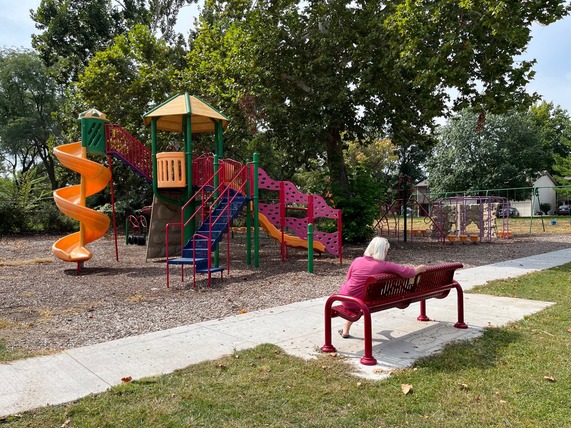 Playground at a park