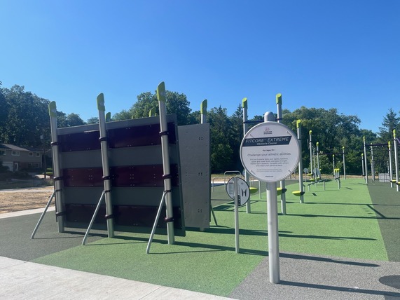 Agility Course at Carr Park