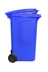 blue bin