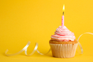 Birthday cupcake