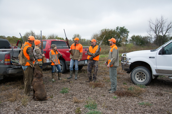 Pheasant season opening day