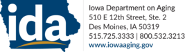 IDA logo with address