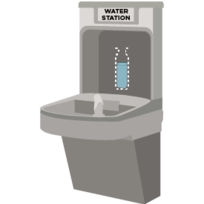 Water filling station