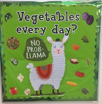 vegetable bulletin board