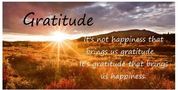 Gratitude