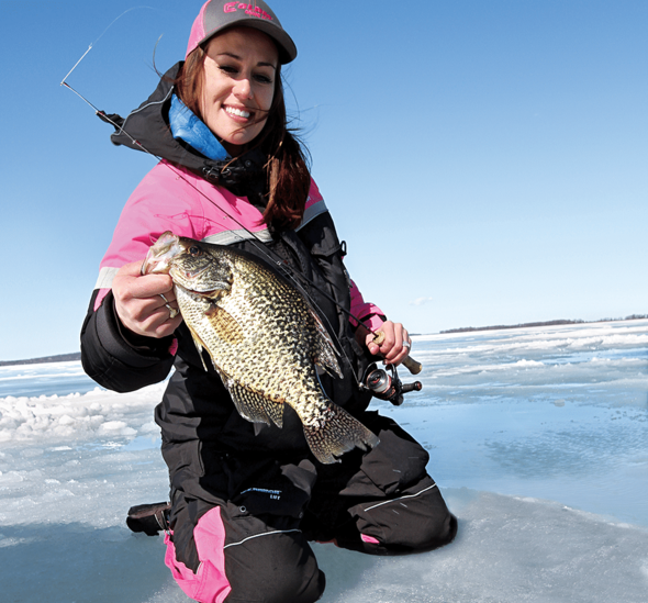 Female Ice Angler