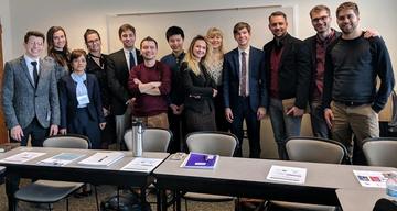 Youth Members with International Professionals