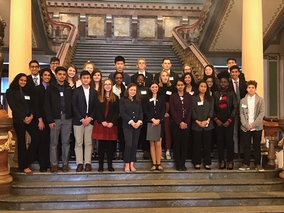 Students at Day on the Hill