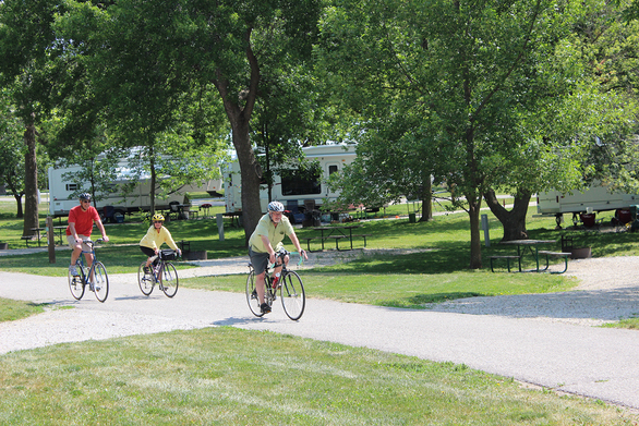 camping kickoff celebration