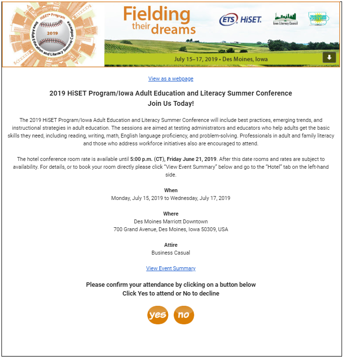 Iowa Literacy Conference