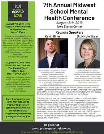 The 7th Annual Midwest School Mental Health Conference