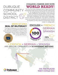 Dubuque Seal of Biliteracy Flyer
